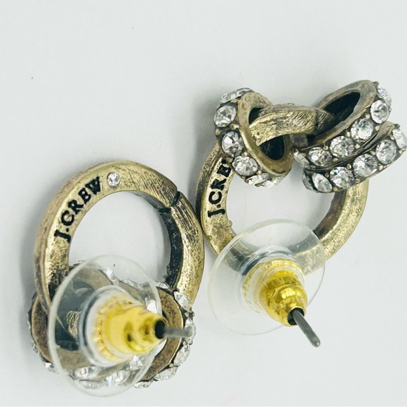 J. Crew Jeweled Rings Earrings - Picture 3 of 3